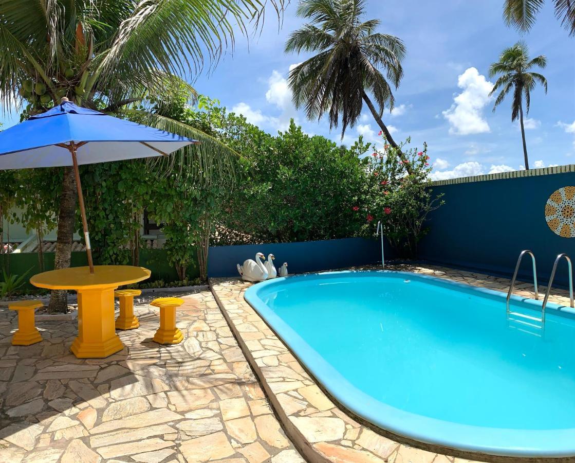 Casa Em Condominio, Beira Mar E Piscina Barra De Sao Miguel - Maceio- Al Εξωτερικό φωτογραφία